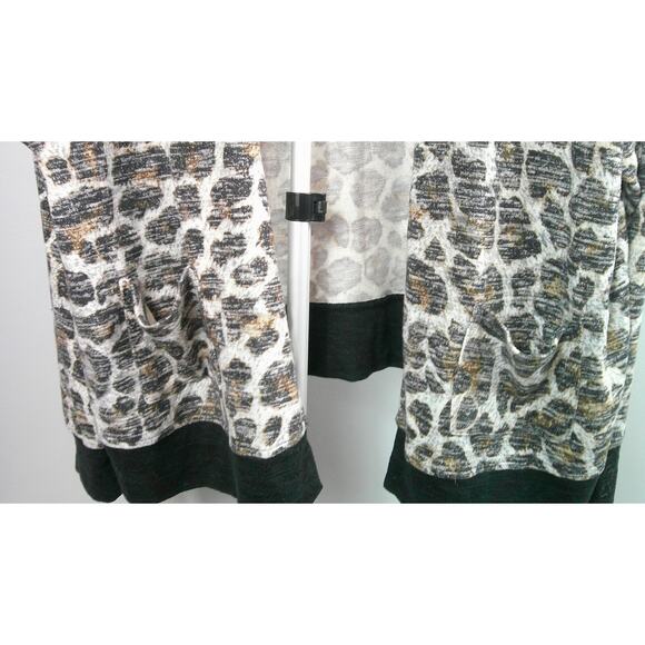 Maurice's Leopard Open Cardigan Women's XXL - Picture 3 of 6